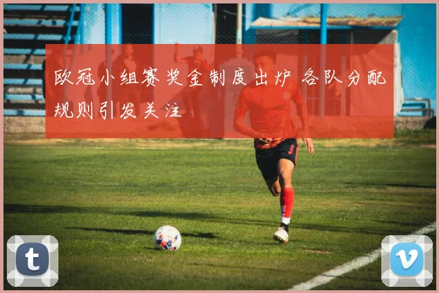 欧冠小组赛奖金制度出炉 各队分配规则引发关注