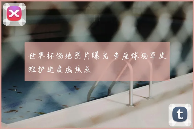 世界杯场地图片曝光 多座球场草皮维护进度成焦点